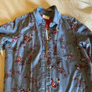 Anthropologie Corduroy Button Down
